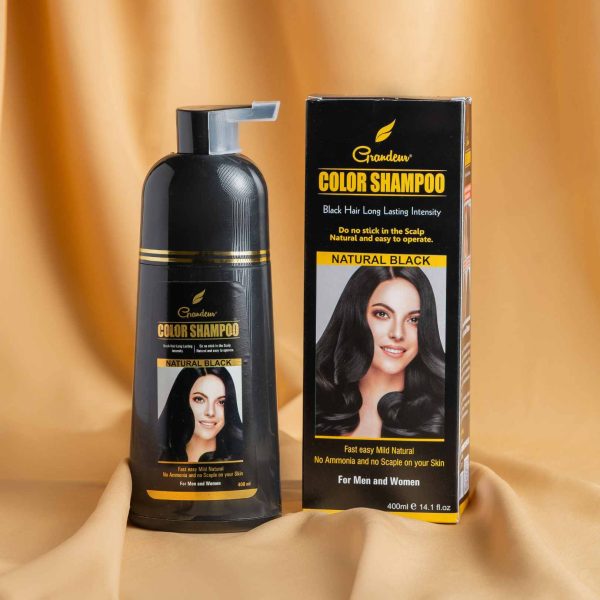 Grandeur Colour Shampoo 400ml | Natural Black